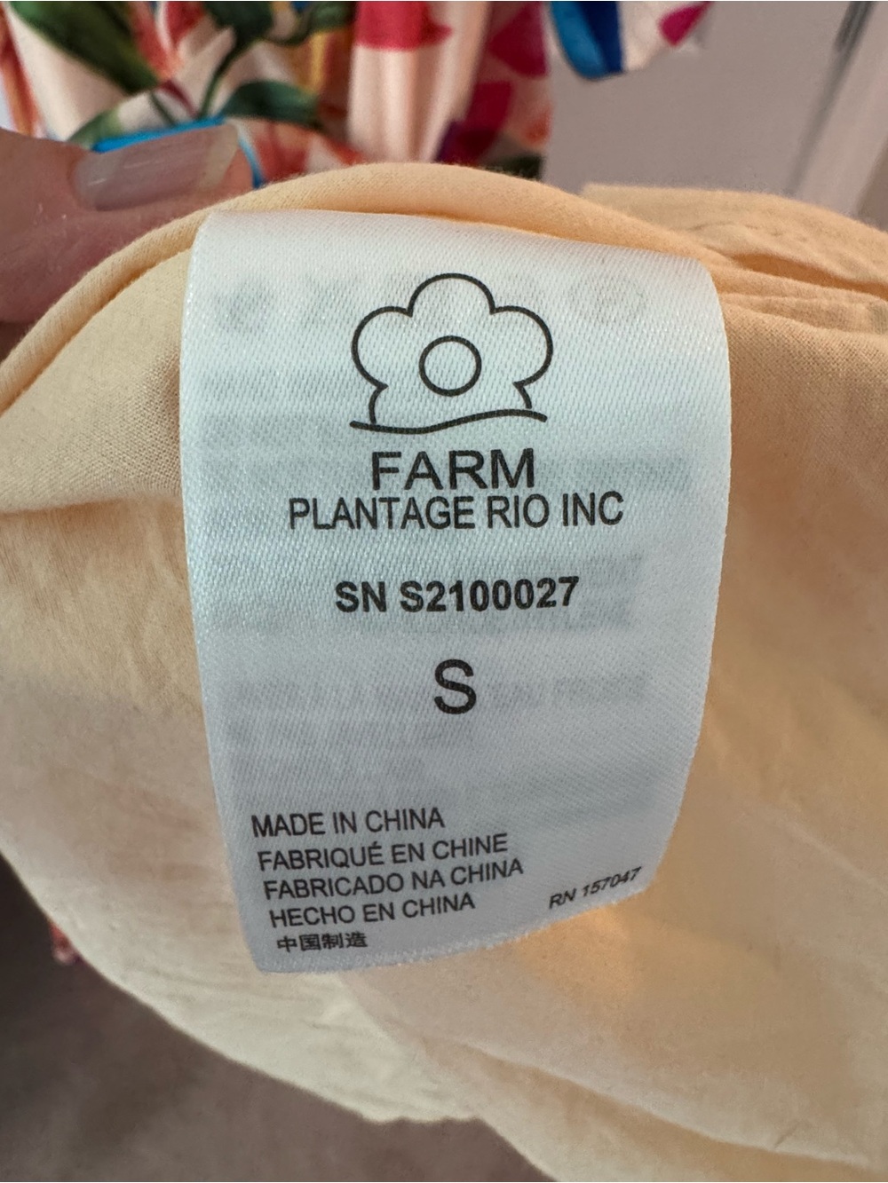 FARM Rio "Mary's Garden" Frilled Top Midi Dress. - Picture 12 of 16